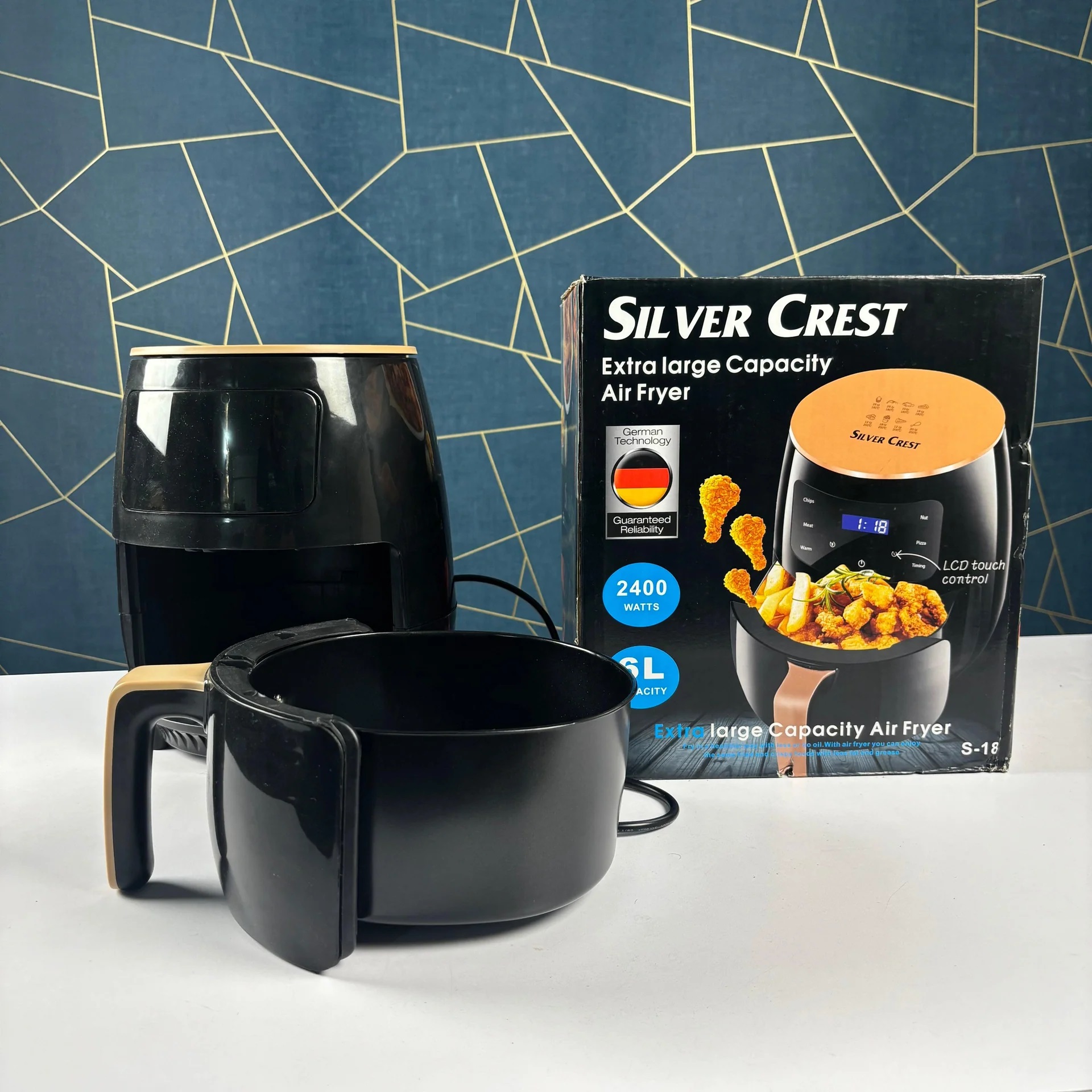 Silver Crest Extra Large Air Fryer (6L)