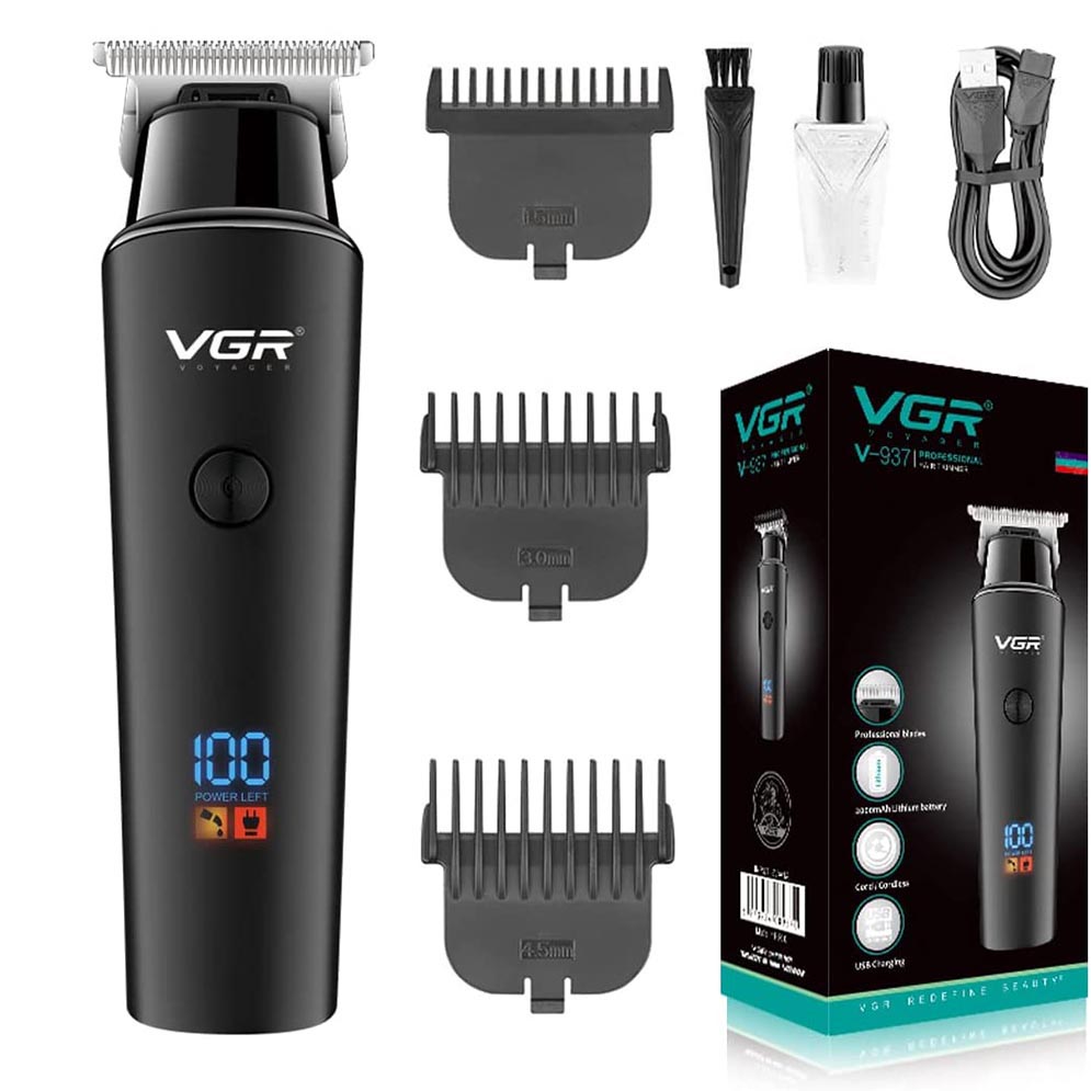 VGR V-937 Cord Cordless Hair and Beard Trimmer for Men