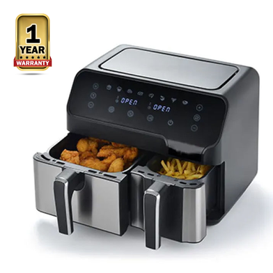 Miyako AF-6040 Jumbo Dual Basket Air Fryer