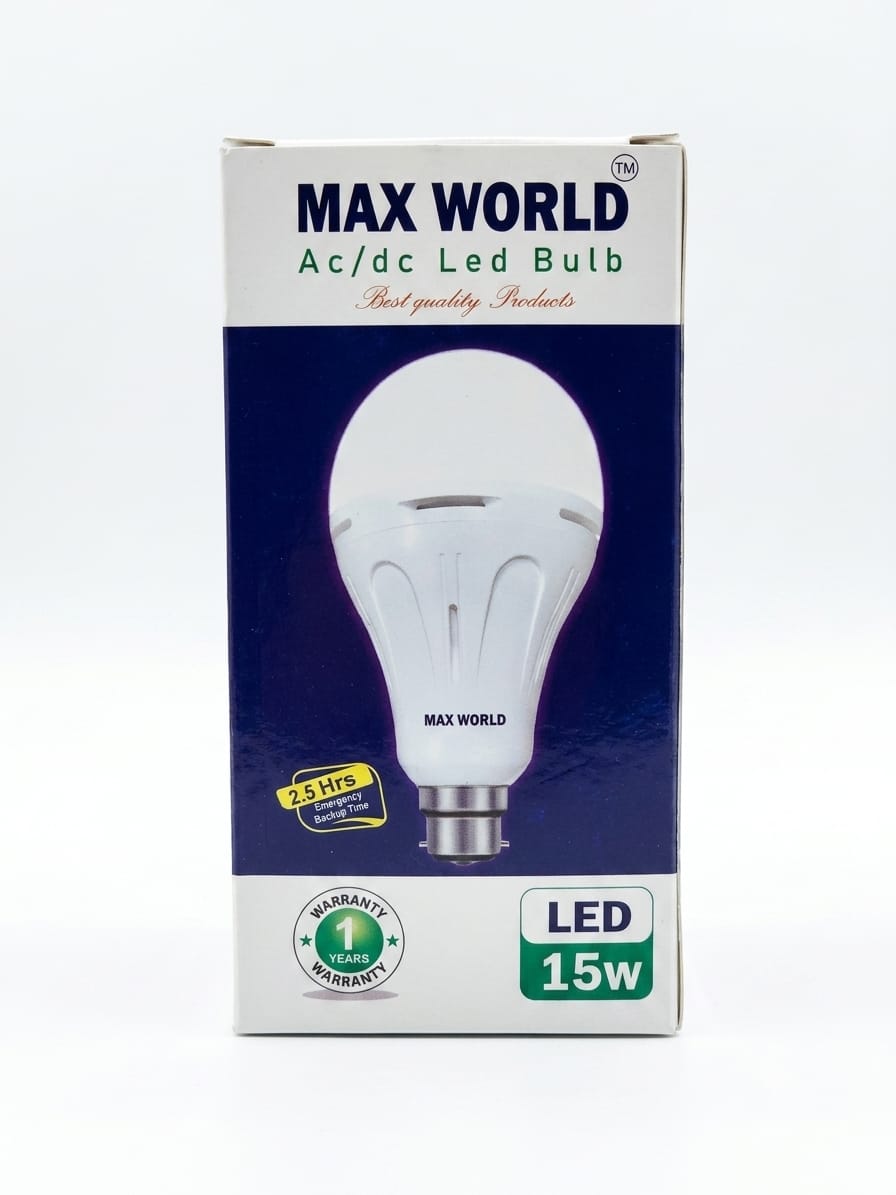 AC DC 15 Watt Backup Light 1yr